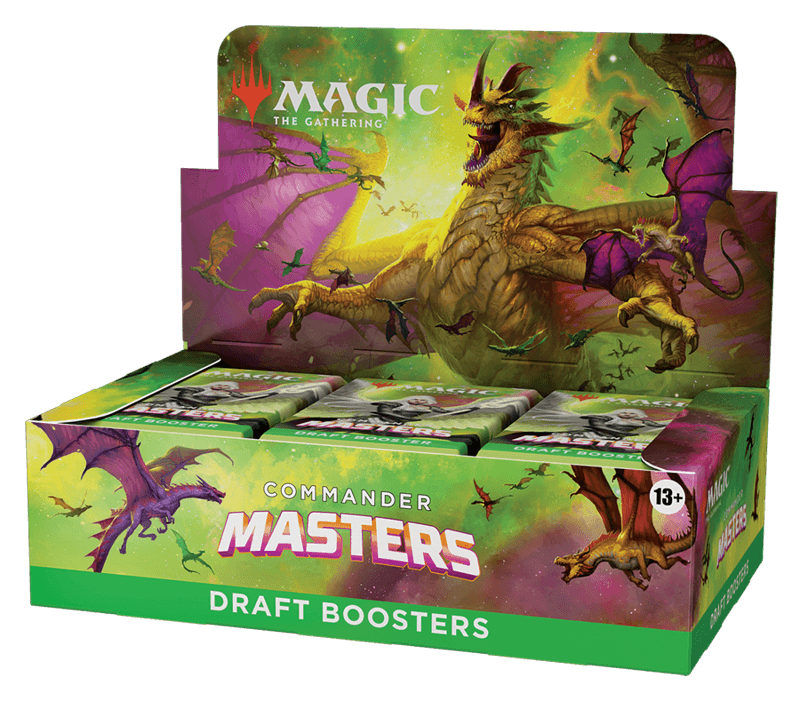 Magic: The Gathering - Commander Masters - Draft Booster Box (24 Packs)