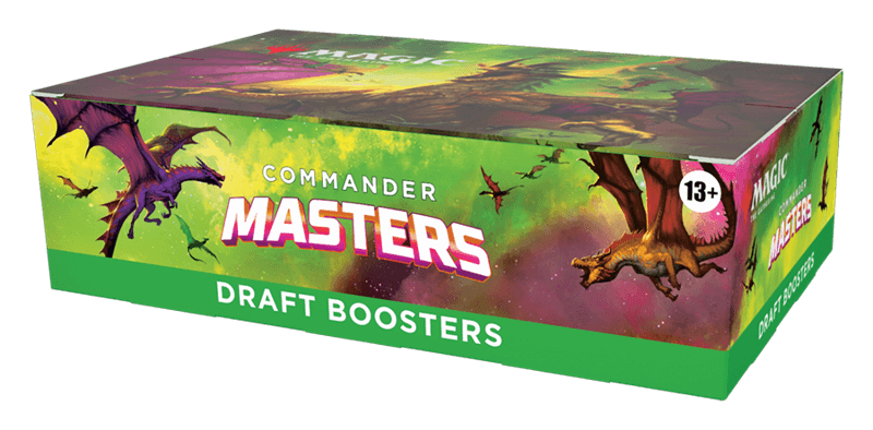 Magic: The Gathering - Commander Masters - Draft Booster Box (24 Packs)