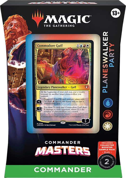 Magic: The Gathering - Commander Masters Commander Deck - Planeswalker Party