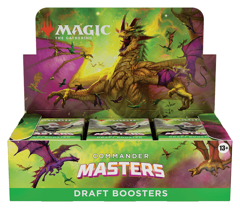 Magic: The Gathering - Commander Masters - Draft Booster Box (24 Packs)