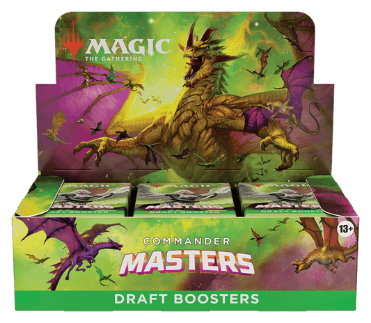 Magic: The Gathering - Commander Masters - Draft Booster Box (24 Packs)