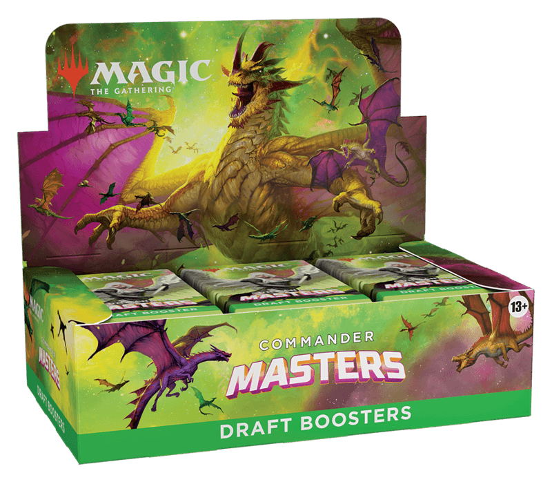 Magic: The Gathering - Commander Masters - Draft Booster Box (24 Packs)