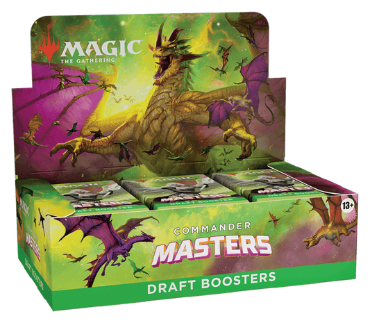 Magic: The Gathering - Commander Masters - Draft Booster Box (24 Packs)
