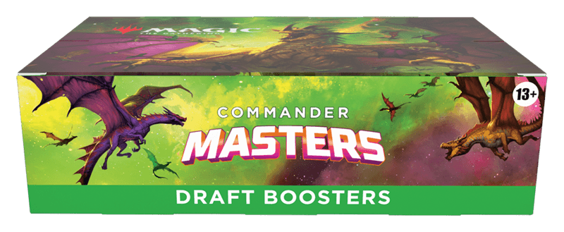 Magic: The Gathering - Commander Masters - Draft Booster Box (24 Packs)